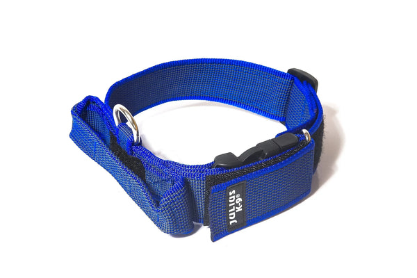 Julius-K9 Color & Gray® Collar with Handle, Safety Lock and Interchangeable Patch - Julius-K9 LLC