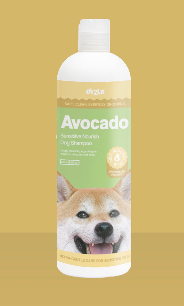 OVZLA EVERYDAY GROOMING Avocado Sensitive Nourish Dog Shampoo