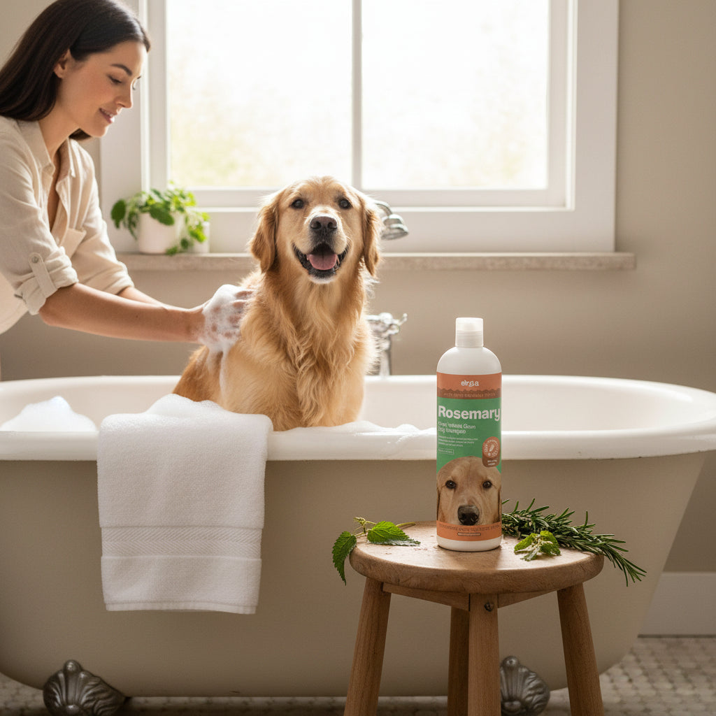 OVZLA Dog Shampoo – Avocado, Rosemary & Almond Formulas