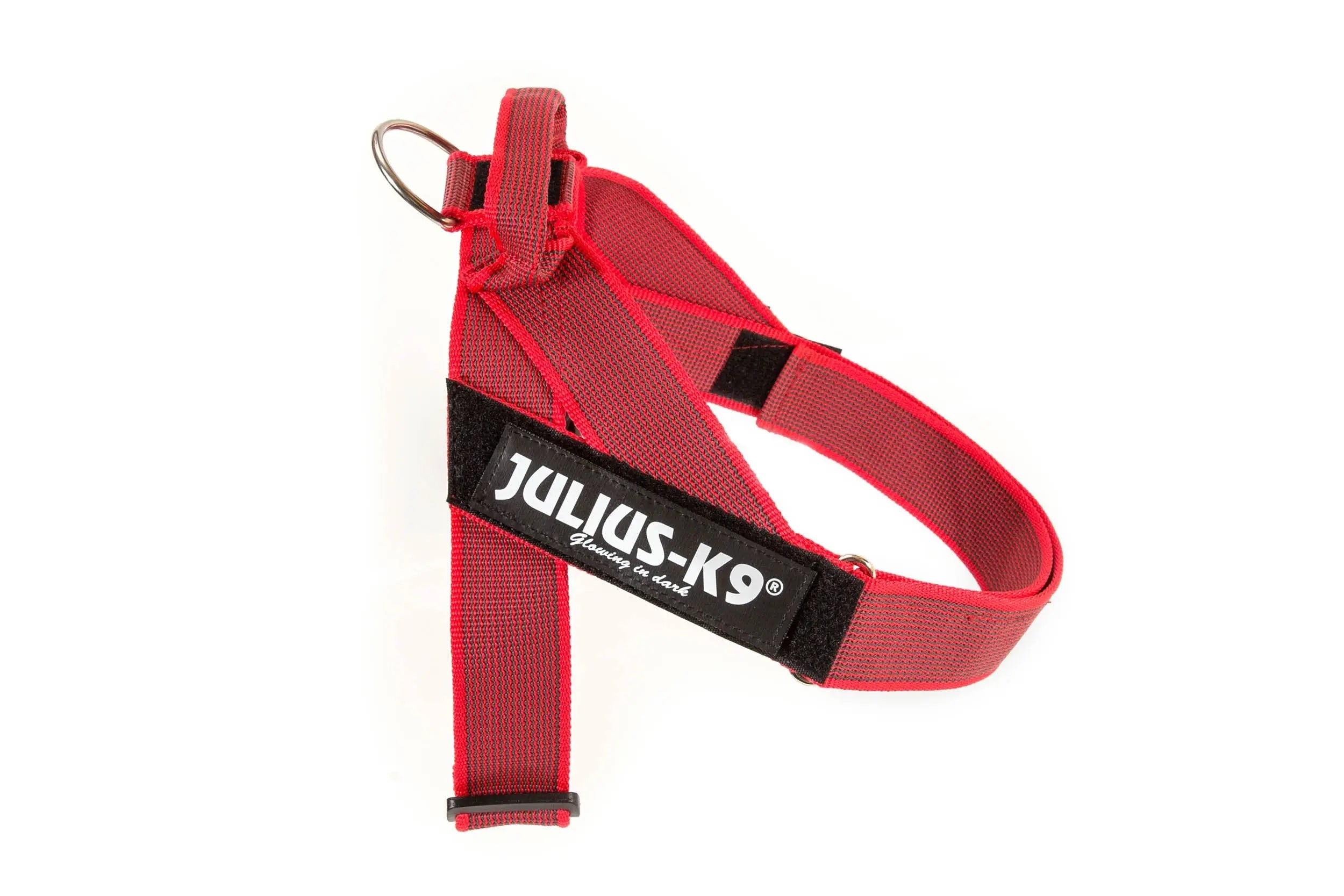 Julius-K9 IDC Color & Gray Belt Harness for Dogs, Size 2, Pink-Gray
