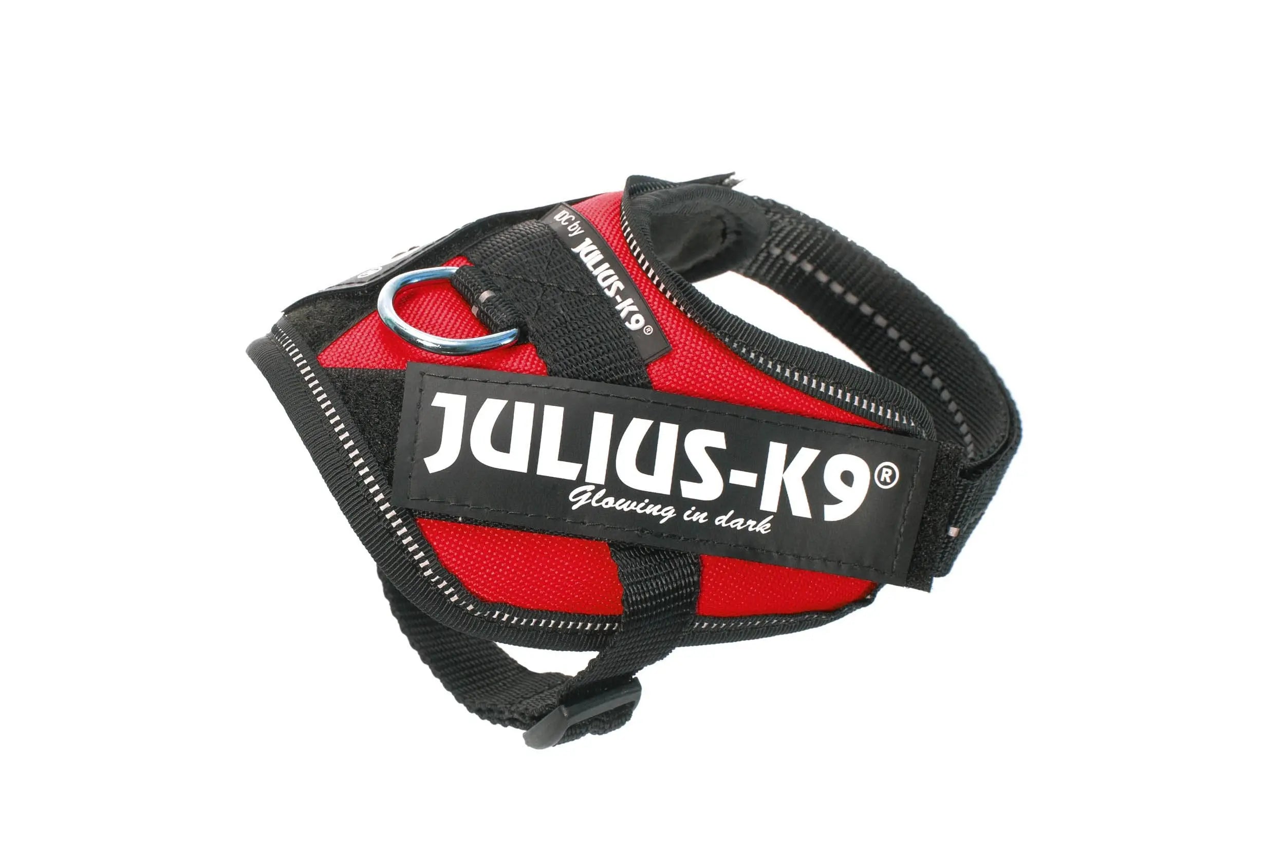 Julius-K9 IDC Powerharness side and back view showing spinal saddle