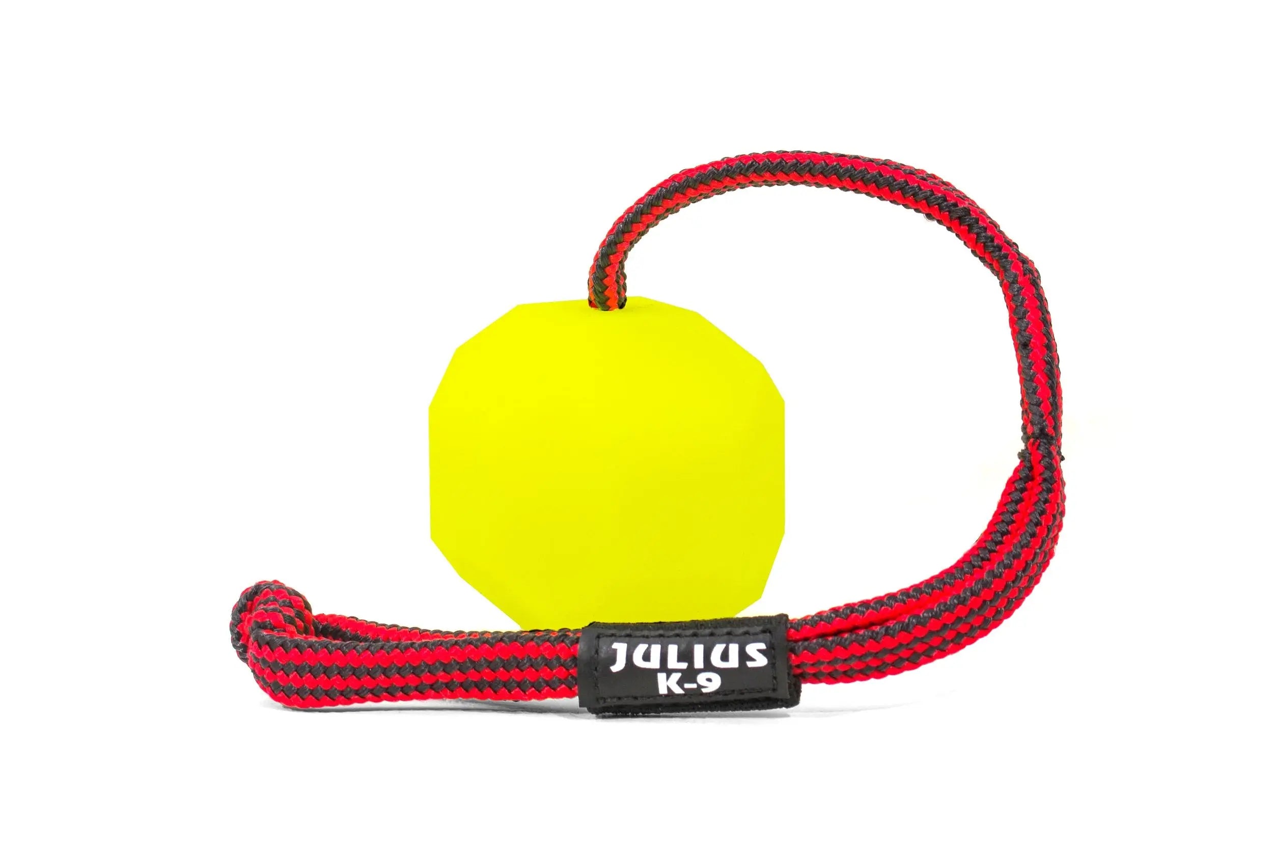 Julius-K9 IDC® Neon Fluorescent Ball with Closable Handle - Julius-K9 LLC
