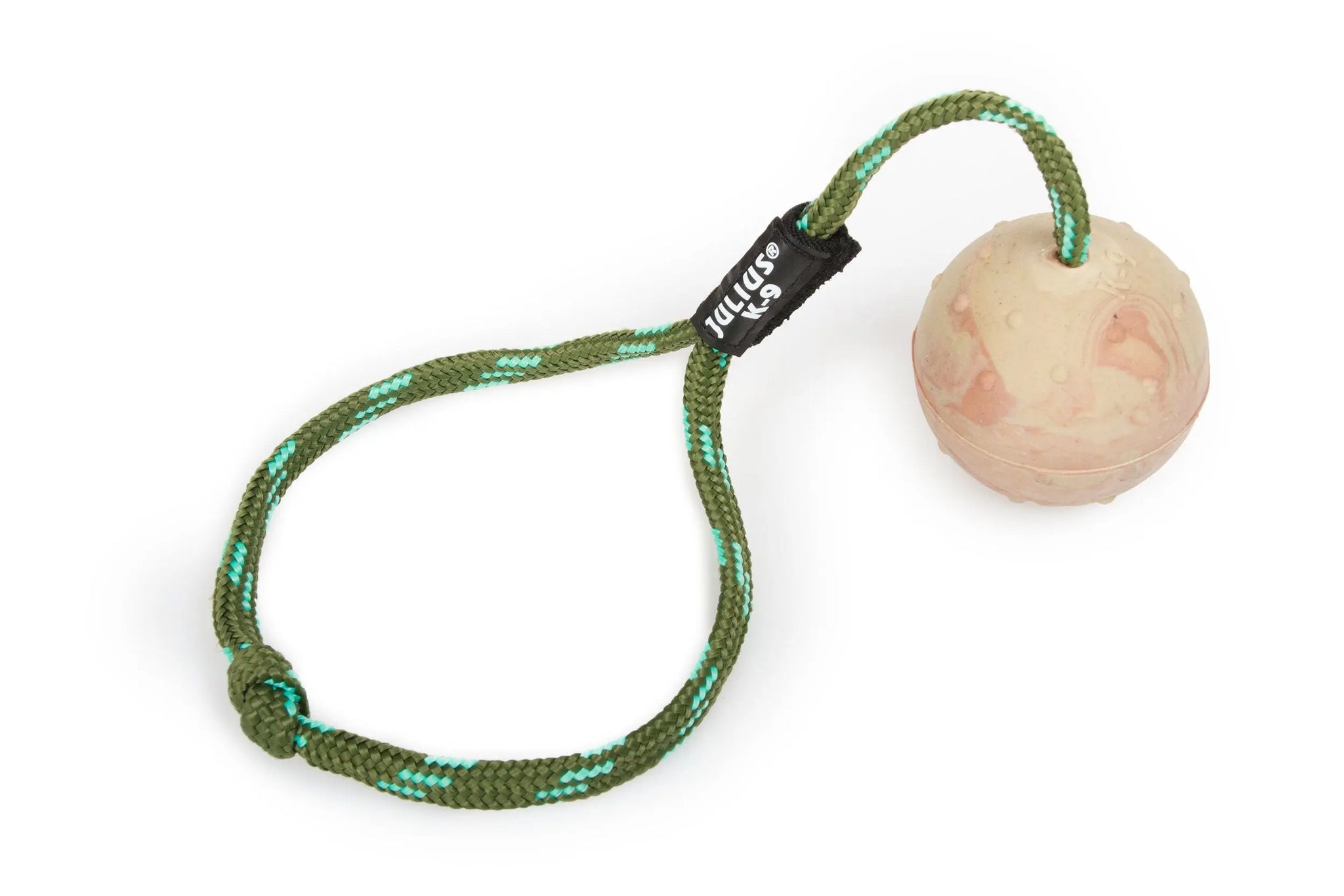 Julius-K9 IDC® Natural Rubber Ball with Closable Handle - Julius-K9 LLC