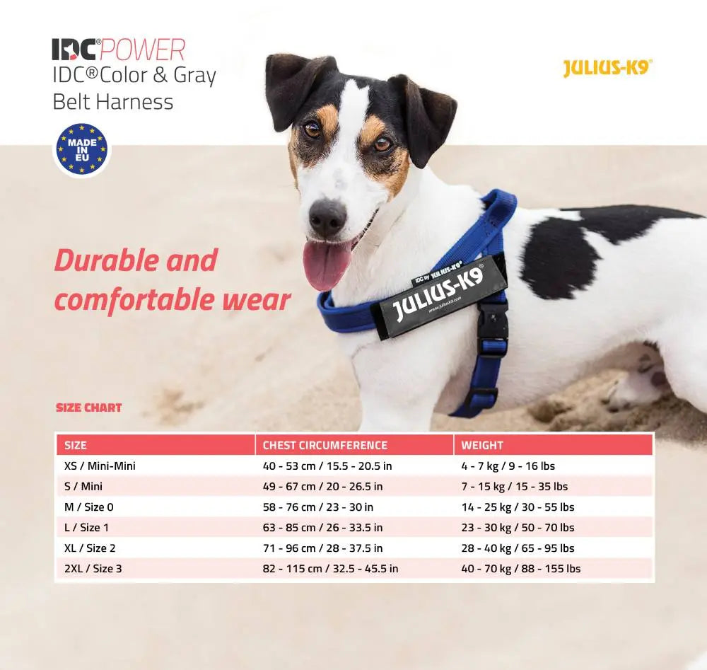  IDC Powerharness, Size: M/0, Red : Pet Halter