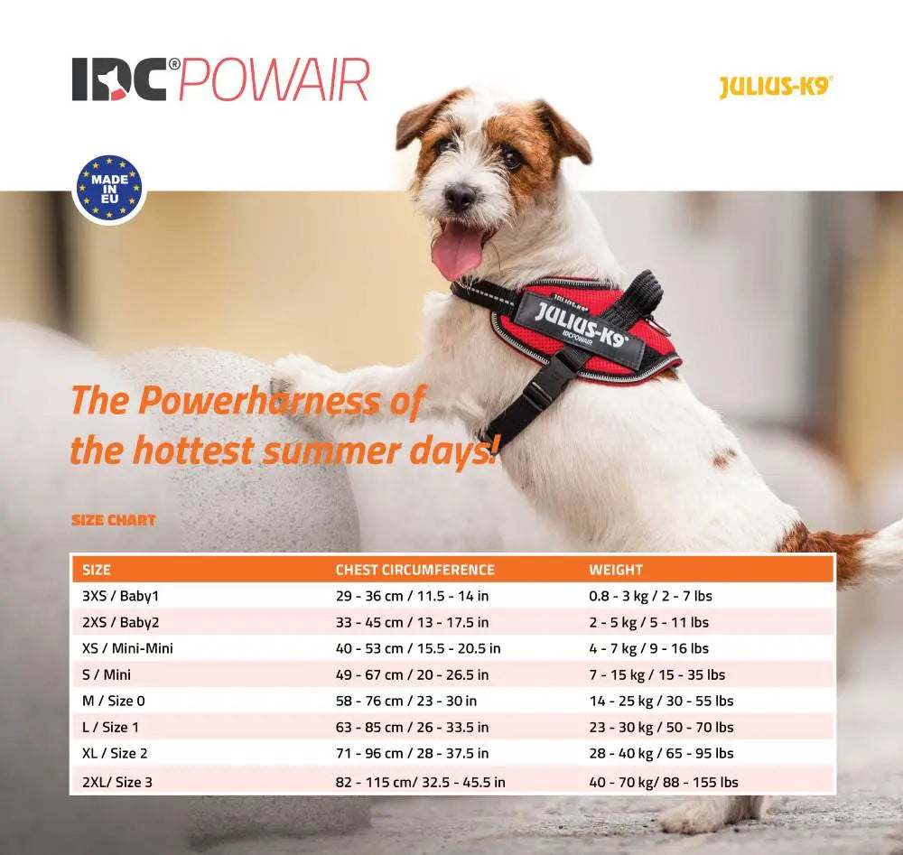Julius-K9® IDC® Powair harness - Julius-K9 LLC