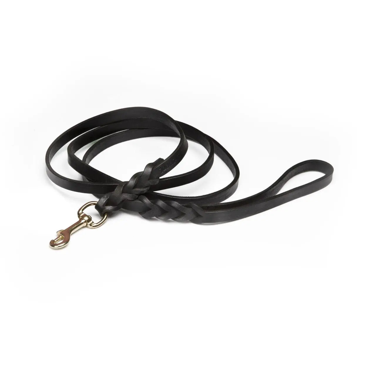 Leather K-9 6ft leash with handle, Brass Carabiner - Julius-K9 LLC